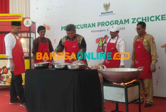 Berdayakan Masyarakat, Baznas RI Luncurkan 30 Titik Z chicken di Bojonegoro