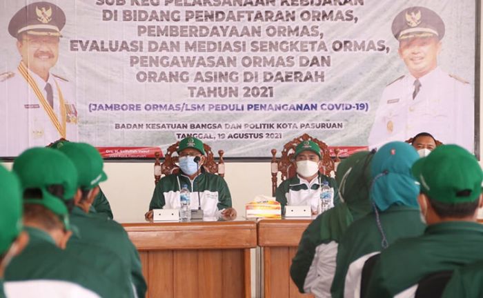 Pemkot Pasuruan Gandeng LSM dan Ormas Bangun Kesadaran Pentingnya Vaksinasi Covid-19