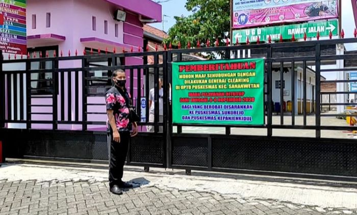 Dua Nakes Reaktif Rapid Test, Puskesmas Sananwetan Kota Blitar Ditutup Tiga Hari Dua Nakes Reaktif Rapid Test, Puskesmas Sananwetan Kota Blitar Ditutup Tiga Hari