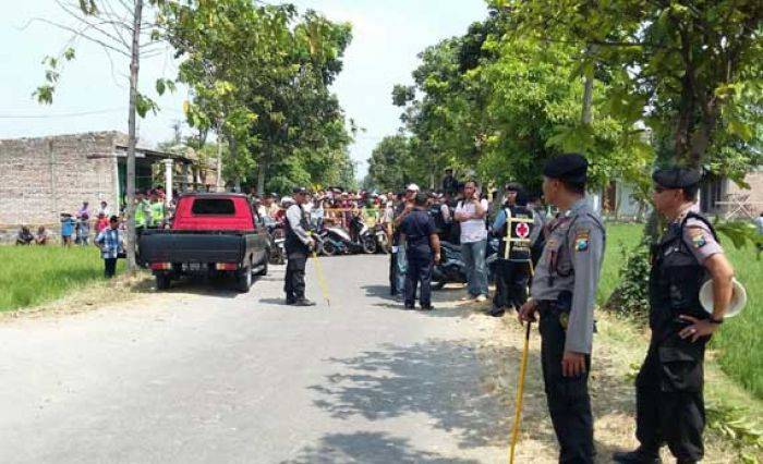 Dijaga Ketat, Rekonstruksi Pembunuhan Siswi MA di Nganjuk