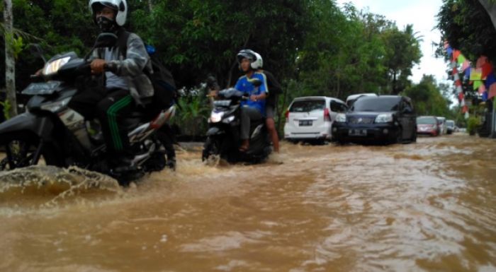 Dua Kecamatan di Tulungagung 7 Kali Dilanda Banjir Dua Kecamatan di Tulungagung 7 Kali Dilanda Banjir
