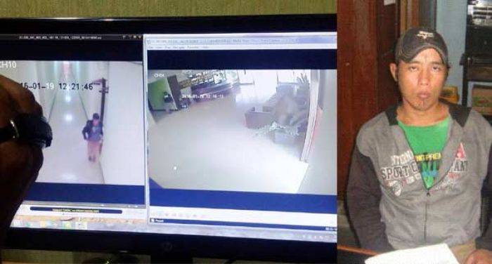 Pemkab Situbondo Dibobol Maling, Pelaku Terekam Kamera CCTV