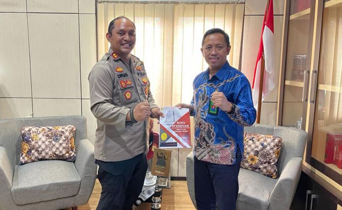 Kapolres Ngawi Terima Kunjungan Silaturahim Ketua PN
