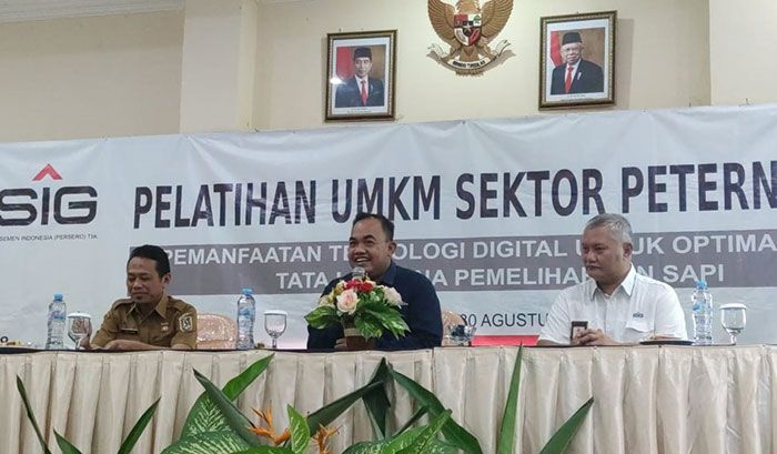 50 Peternak Binaan SIG Tuban Dilatih Pemanfaatan Teknologi Digital