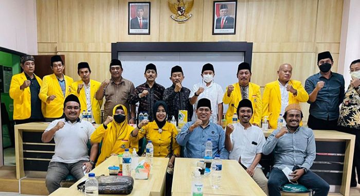 Perkuat Politik Keumatan, Pengurus Golkar Sidoarjo Silaturahmi ke PCNU