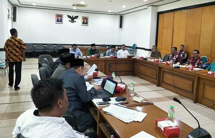 Rencana Penyampaian Visi Misi Bacalon Dirut PDAM Pasuruan Dibubarkan Rencana Penyampaian Visi Misi Bacalon Dirut PDAM Pasuruan Dibubarkan