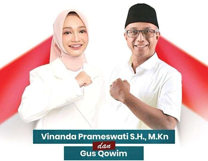 Vinanda-Qowim Bakal Diusung Koalisi Parpol Besar di Pilkada Kota Kediri 2024 Vinanda-Qowim Bakal Diusung Koalisi Parpol Besar di Pilkada Kota Kediri 2024