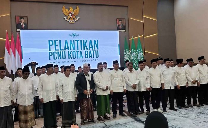 Ketua PBNU Lantik Pengurus PCNU Kota Batu Periode 2023-2028 Ketua PBNU Lantik Pengurus PCNU Kota Batu Periode 2023-2028