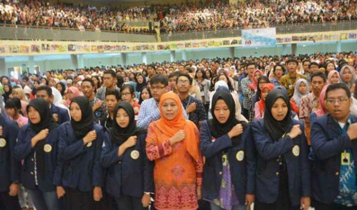 Jatim Aman-Kondusif, Gubernur Khofifah Terimakasih pada Mahasiswa, Komponen Masyarakat, dan Aparat