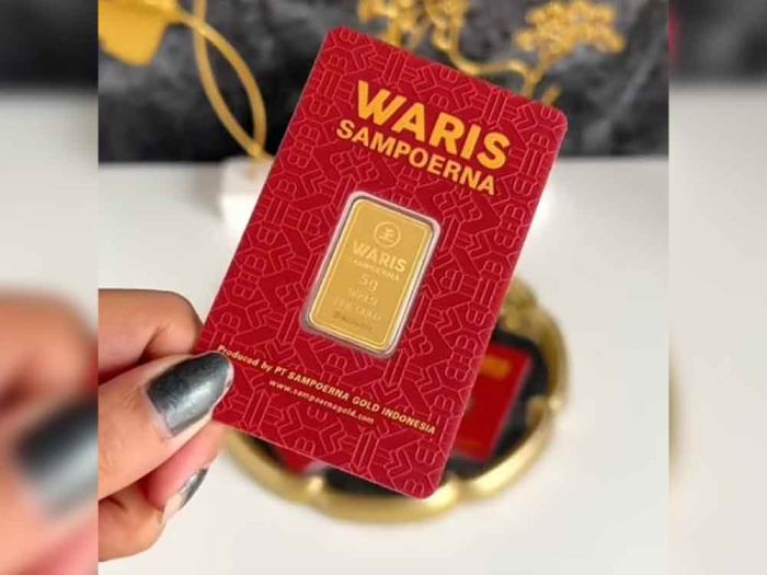 Dalam Sepekan, Harga Emas Waris Sampoerna Melambung hingga Rp114.000