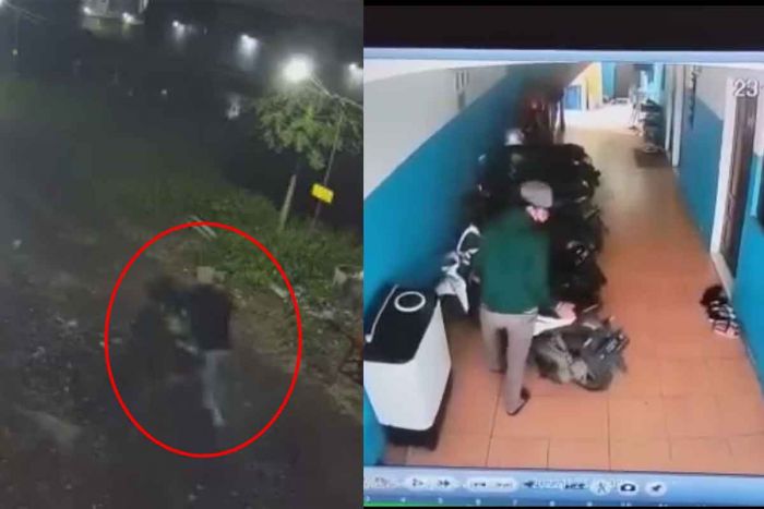 Maling Santuy Bertopi Abu-abu di Sidoarjo Terekam CCTV, Curi 3 Motor di Dua Lokasi Berbeda Maling Santuy Bertopi Abu-abu di Sidoarjo Terekam CCTV, Curi 3 Motor di Dua Lokasi Berbeda
