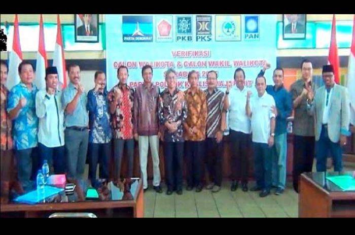 Koalisi Majapahit Verifikasi Cawali, Ketua DPC PKB dan DPD Golkar Ikut Diuji Koalisi Majapahit Verifikasi Cawali, Ketua DPC PKB dan DPD Golkar Ikut Diuji