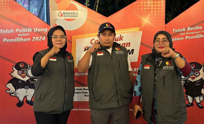 Galakkan Pengawasan Partisipatif Pilkada 2024, Panwascam Karangpilang Launching Cangkruk Pengawasan Galakkan Pengawasan Partisipatif Pilkada 2024, Panwascam Karangpilang Launching Cangkruk Pengawasan