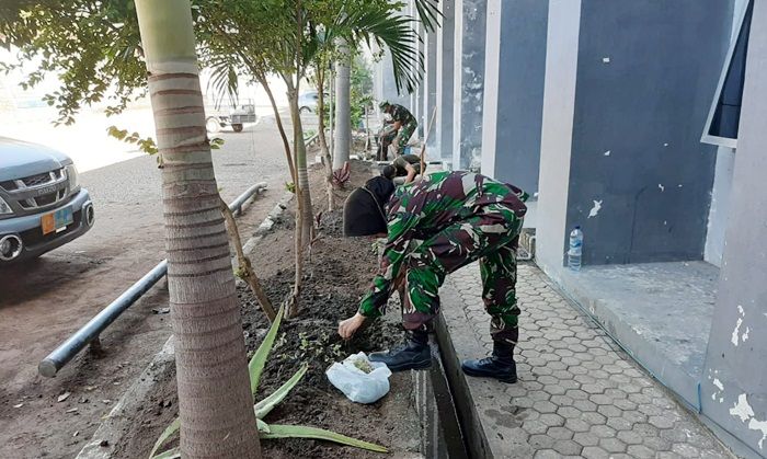 ​Sambut Hari Jadi, Lantamal VII Kupang Gelar Lomba Kebersihan antar Satker