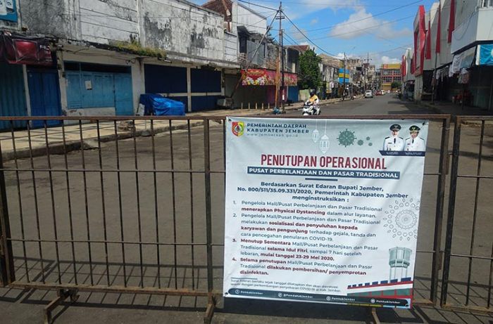 Pasar Ditutup, Sejumlah Pedagang di Jember Wadul ke Dewan Pasar Ditutup, Sejumlah Pedagang di Jember Wadul ke Dewan
