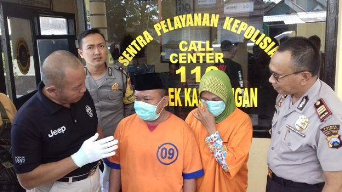 Menipu, Pasutri Asal Probolinggo Dijebloskan Tahanan Menipu, Pasutri Asal Probolinggo Dijebloskan Tahanan