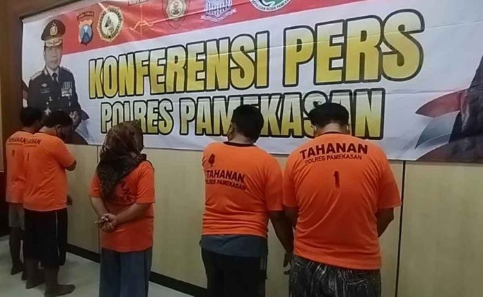 Polisi di Pamekasan Ringkus 6 Pengedar Sabu Polisi di Pamekasan Ringkus 6 Pengedar Sabu