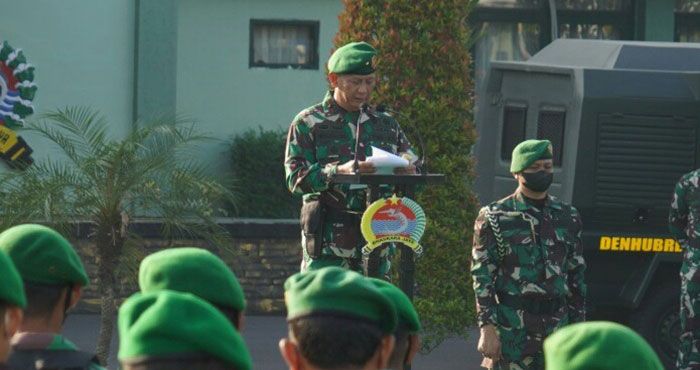 Pimpin Upacara, Danrem 084/BJ Bacakan Amanat KSAD