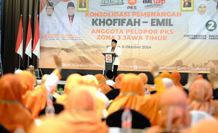 DPW PKS Jatim Wajibkan Kader Sapa Masyarakat dan Kampanyekan Khofifah-Emil DPW PKS Jatim Wajibkan Kader Sapa Masyarakat dan Kampanyekan Khofifah-Emil