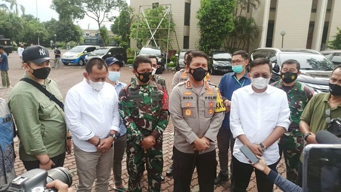 Kunjungi Islamic Center, Kapolda Jatim: Alhamdulillah, Kongres HMI Selesai dengan Lancar