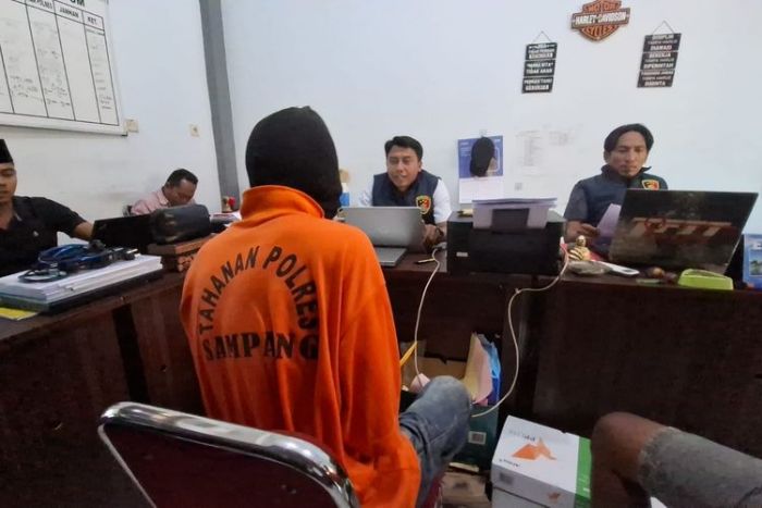 Buron 8 Bulan, Pencuri Motor di Rumah Anggota Polres Sampang Ditangkap