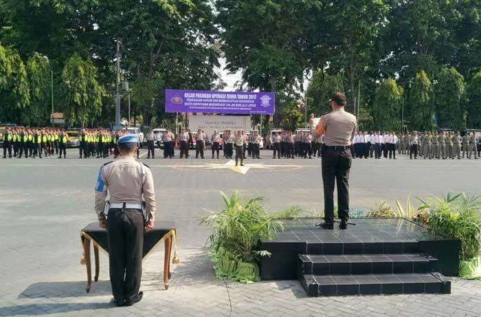 Kapolres Pasuruan Pimpin Apel Gelar Pasukan Operasi Zebra