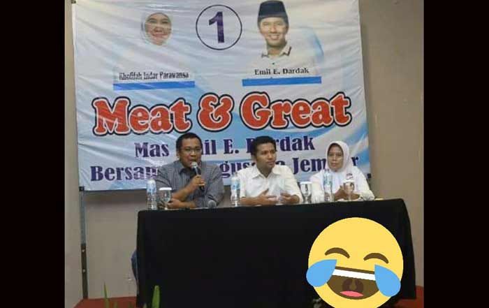 Backdrop Acara Viral, Sambil Berseloroh Emil Ingatkan Salah saat Acara, Panitia Minta Maaf Backdrop Acara Viral, Sambil Berseloroh Emil Ingatkan Salah saat Acara, Panitia Minta Maaf