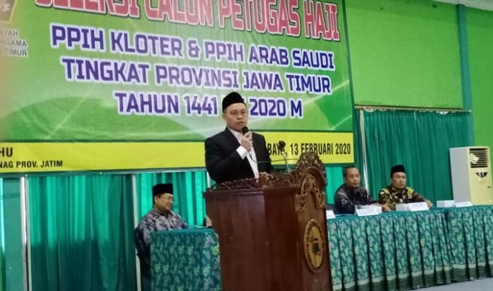 Buka Seleksi Petugas Haji Tahap 2, Kakanwil Kemenag Sampaikan 2 Hal ini