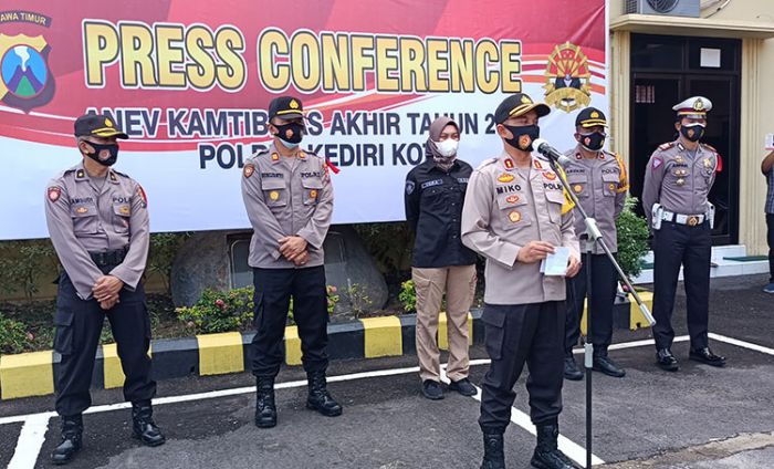 ​Sepanjang Tahun 2020, Polres Kediri Kota Ungkap 102 Kasus Narkoba