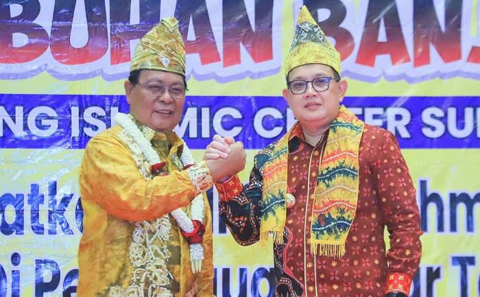 Di Halal Bihalal Kerukunan Bubuhan Banjar, Pj Gubernur Jatim Paparkan Indeks Kerukunan Umat Beragama Di Halal Bihalal Kerukunan Bubuhan Banjar, Pj Gubernur Jatim Paparkan Indeks Kerukunan Umat Beragama