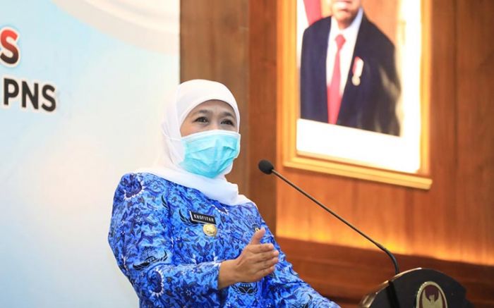 HUT Korpri Saat Pandemi, Gubernur Khofifah: Inovasi Ruh Birokrasi HUT Korpri Saat Pandemi, Gubernur Khofifah: Inovasi Ruh Birokrasi