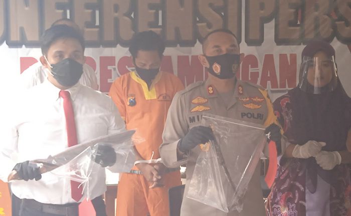 Nyaris Bunuh Suami Selingkuhannya, Seorang Nelayan di Lamongan Diamankan Polisi