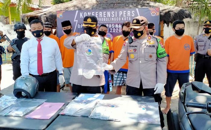 Operasi Tumpas Semeru 2020, Polres Probolinggo Kota Tangkap 6 Pengedar Narkoba Operasi Tumpas Semeru 2020, Polres Probolinggo Kota Tangkap 6 Pengedar Narkoba