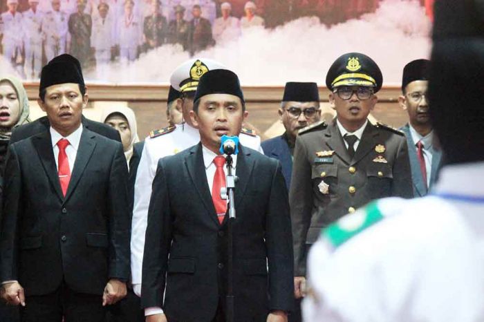 Wali Kota Pasuruan Kukuhkan Anggota Paskibraka Tahun 2025, Siap Laksanakan Upacara HUT RI ke-80
