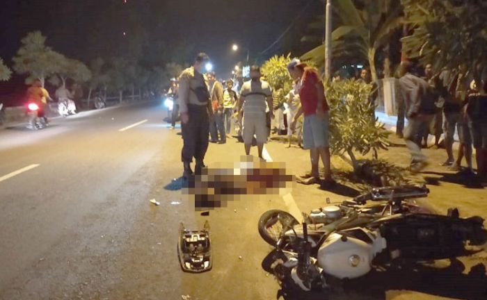 Gara-gara Hindari Sepeda, Dua Motor di Ngawi Terlibat Kecelakaan Adu Banteng, 1 Tewas Gara-gara Hindari Sepeda, Dua Motor di Ngawi Terlibat Kecelakaan Adu Banteng, 1 Tewas