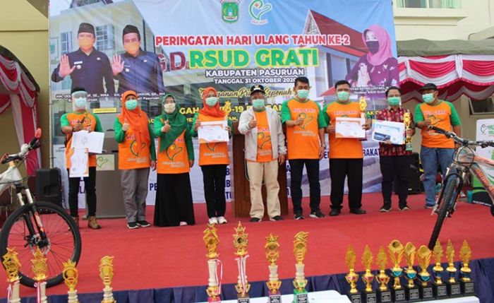 Peringati HUT ke-2 dengan Gelar Lomba Protokol Kesehatan, RSUD Grati Beberkan 3 Inovasi Pelayanan Peringati HUT ke-2 dengan Gelar Lomba Protokol Kesehatan, RSUD Grati Beberkan 3 Inovasi Pelayanan