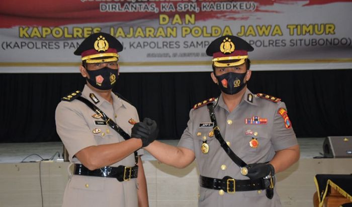 Sertijab, AKBP Apip Ginanjar Resmi Pimpin Polres Pamekasan Sertijab, AKBP Apip Ginanjar Resmi Pimpin Polres Pamekasan