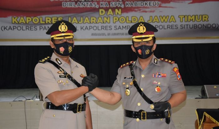 Sertijab, ​AKBP Apip Ginanjar Resmi Pimpin Polres Pamekasan