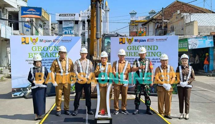 Pemkot Kediri Tingkatkan Jalan Stasiun Jadi Destinasi Wisata Ramah Pejalan Kaki