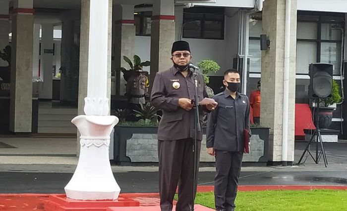 Wali Kota Sebut PPKM Wajib Diterapkan Meski Kota Blitar Berstatus Zona Oranye Wali Kota Sebut PPKM Wajib Diterapkan Meski Kota Blitar Berstatus Zona Oranye