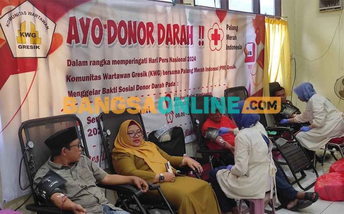Peringati HPN 2024, KWG Gelar Donor Darah Peringati HPN 2024, KWG Gelar Donor Darah