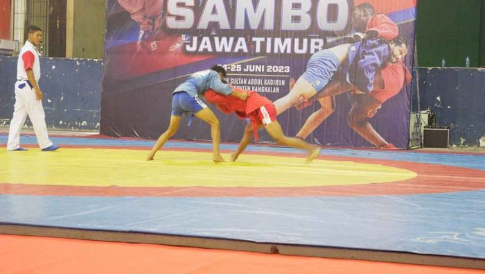 140 Atlet Sambo Ikuti Kejurprov Jatim 2023 di Bangkalan