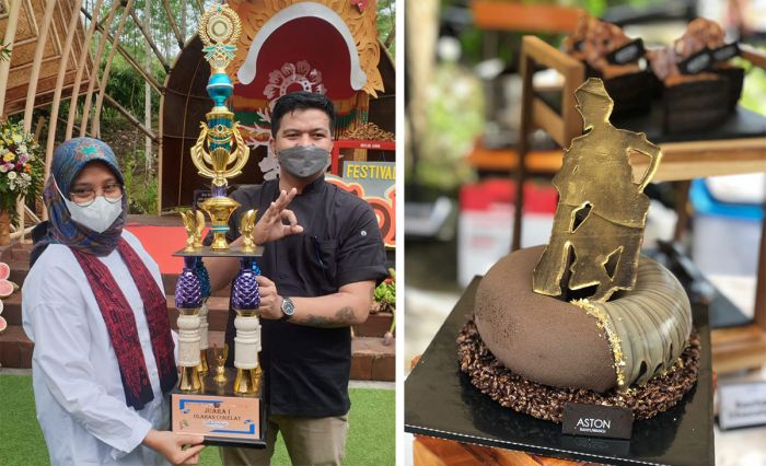 Pastry Chef La Patisserie ASTON Banyuwangi Juara 1 Lomba Olahan Cokelat Pastry Chef La Patisserie ASTON Banyuwangi Juara 1 Lomba Olahan Cokelat
