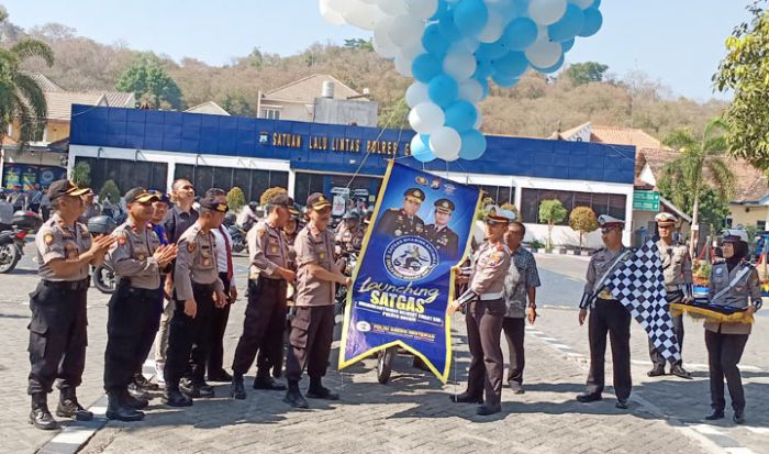 Pertama di Jatim, Kapolres Gresik Launching Satgas Bhabinkamtibmas Delivery Smart SIM