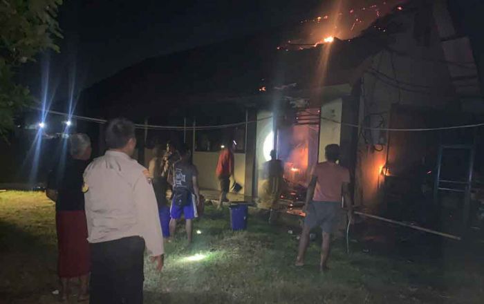Ruang Kelas dan Gudang SMKN 1 Winongan Hangus Terbakar, Diduga Korsleting