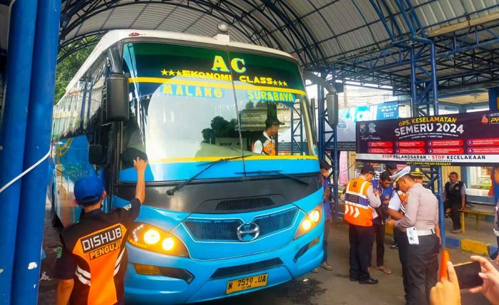 Ramp Check, Tim Gabungan Temukan 3 Armada Bus Tak Laik Operasional Ramp Check, Tim Gabungan Temukan 3 Armada Bus Tak Laik Operasional