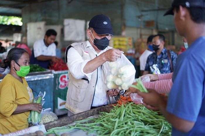 Kunjungi Pasar Porong, BHS Minta Pemkab Sidoarjo Bantu UMKM Terdampak Covid-19 Kunjungi Pasar Porong, BHS Minta Pemkab Sidoarjo Bantu UMKM Terdampak Covid-19