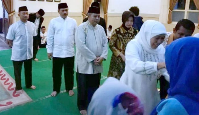 Danrem 081/DSJ Sahur Bersama Gubernur di Bakorwil I Madiun 