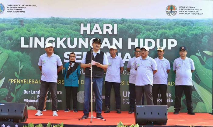 Peringati Hari Lingkungan Hidup Sedunia 2024, Wali Kota Pasuruan Serukan Aksi Sedekah Bibit Pohon