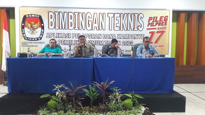 KPU Mojokerto Gelar Bimtek Sidakam Pemilu 2019